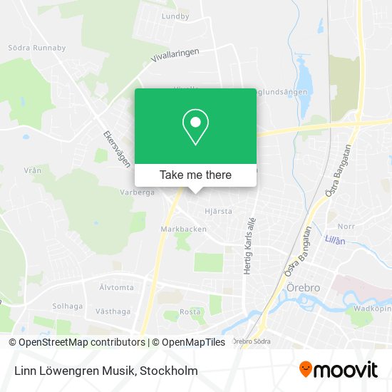 Linn Löwengren Musik map