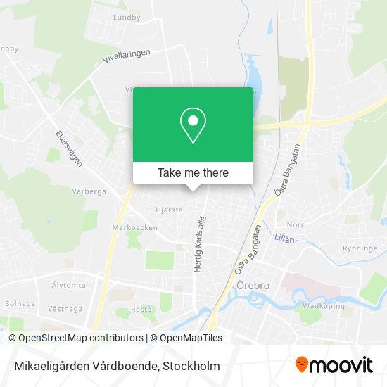 Mikaeligården Vårdboende map