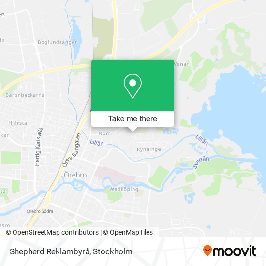 Shepherd Reklambyrå map