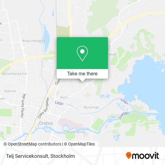 Telj Servicekonsult map