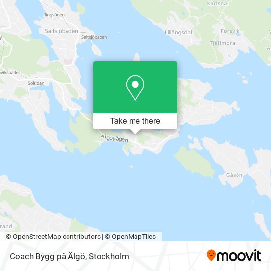 Coach Bygg på Älgö map