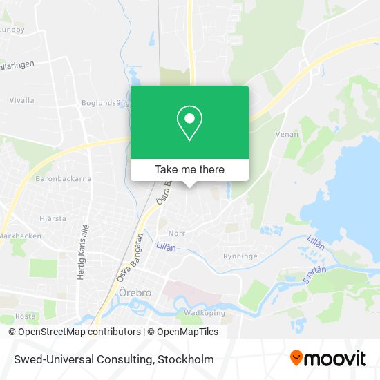 Swed-Universal Consulting map