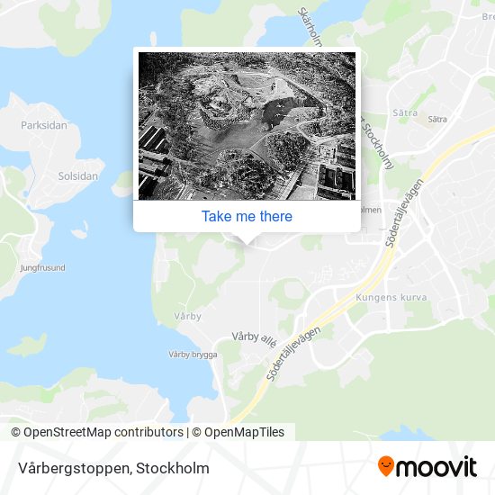 Vårbergstoppen map