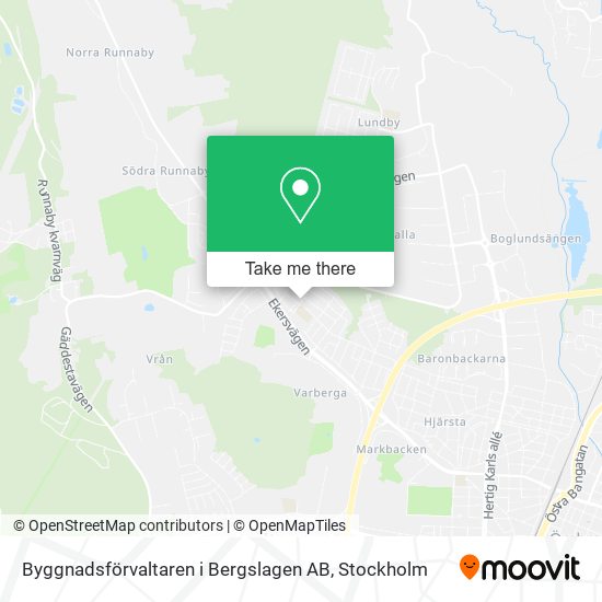 Byggnadsförvaltaren i Bergslagen AB map