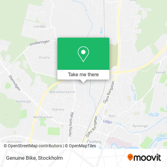 Genuine Bike map