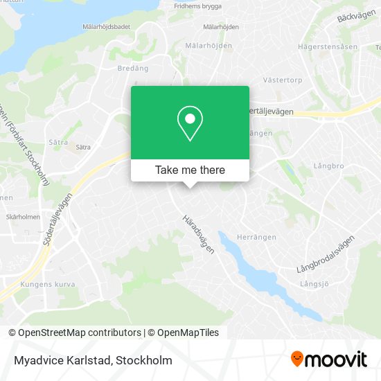 Myadvice Karlstad map