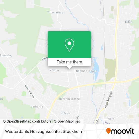 Westerdahls Husvagnscenter map