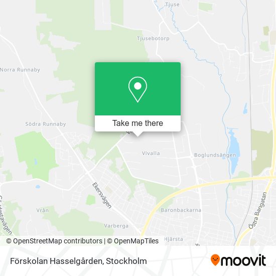 Förskolan Hasselgården map