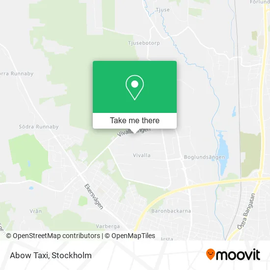 Abow Taxi map