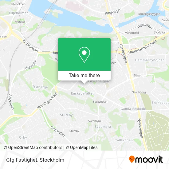 Gtg Fastighet map