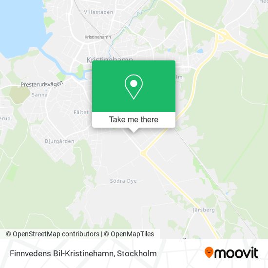 Finnvedens Bil-Kristinehamn map