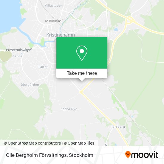 Olle Bergholm Förvaltnings map