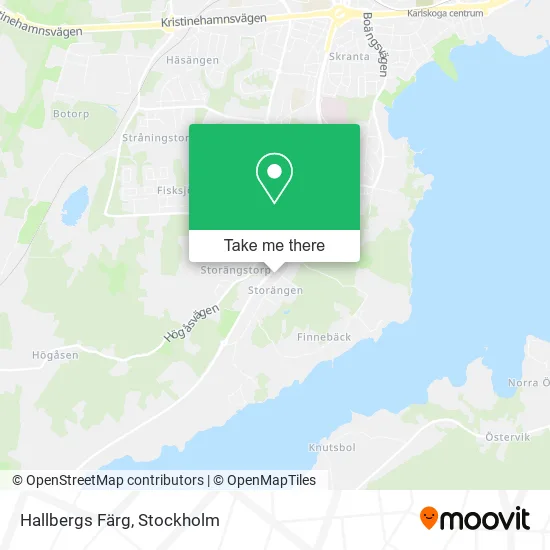 Hallbergs Färg map