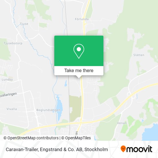 Caravan-Trailer, Engstrand & Co. AB map