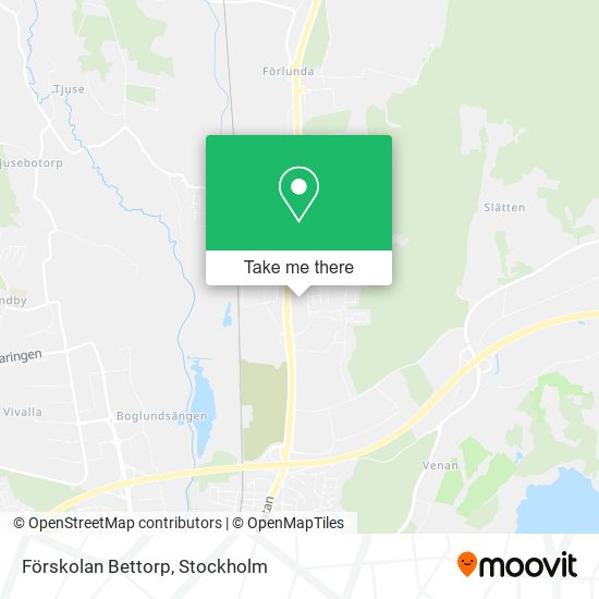 Förskolan Bettorp map
