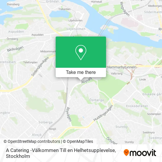 A Catering -Välkommen Till en Helhetsupplevelse map