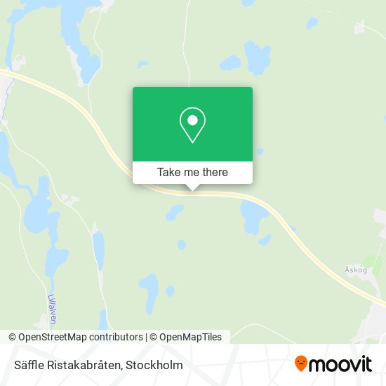 Säffle Ristakabråten map