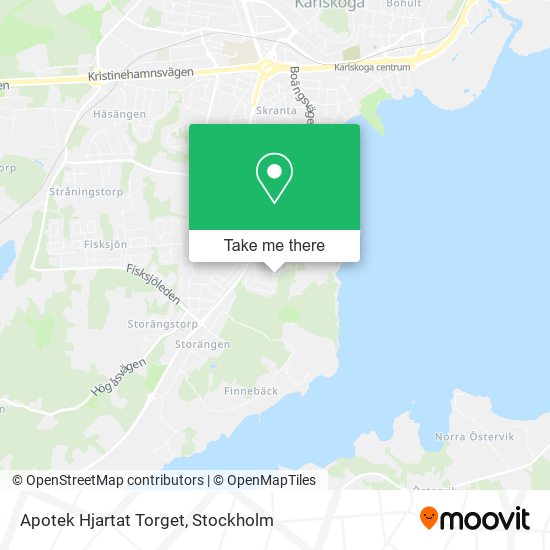 Apotek Hjartat Torget map