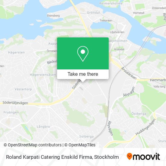 Roland Karpati Catering Enskild Firma map