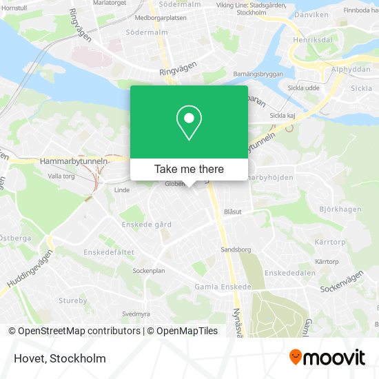 Hovet map