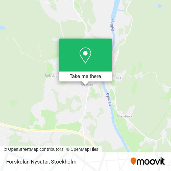 Förskolan Nysäter map