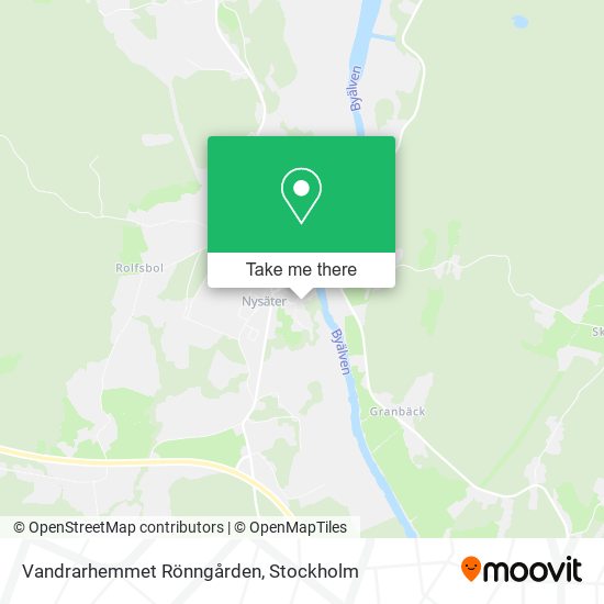 Vandrarhemmet Rönngården map