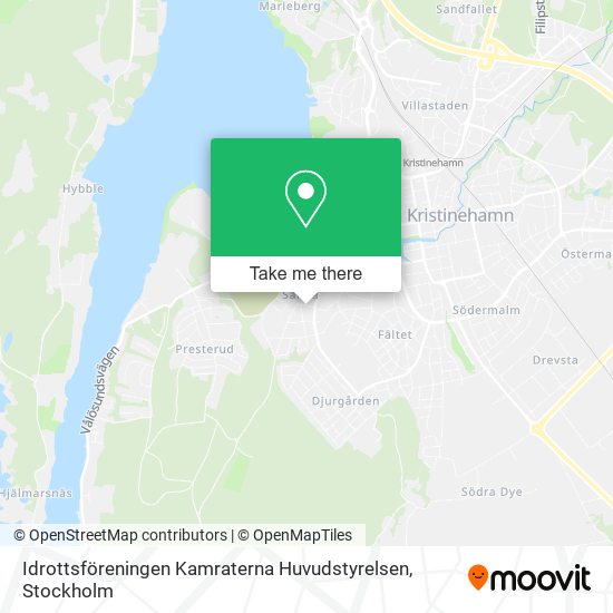 Idrottsföreningen Kamraterna Huvudstyrelsen map