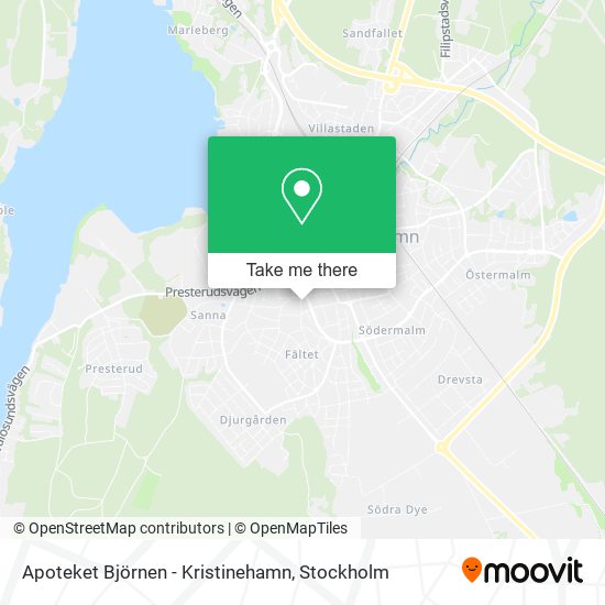 Apoteket Björnen - Kristinehamn map