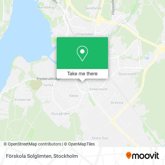 Förskola Solglimten map