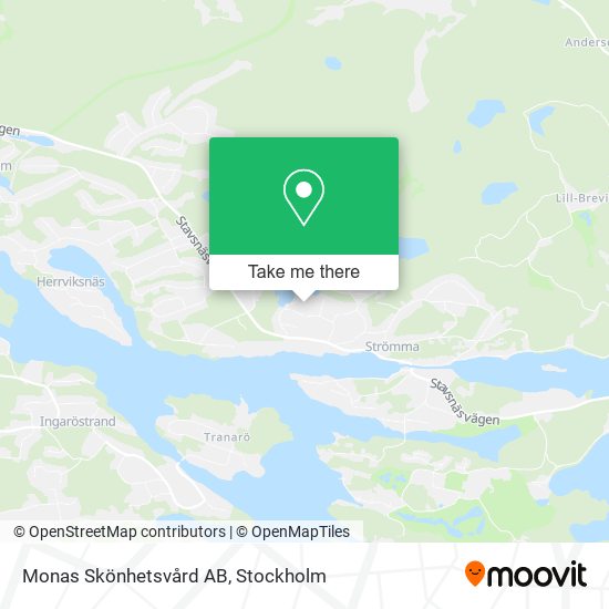 Monas Skönhetsvård AB map
