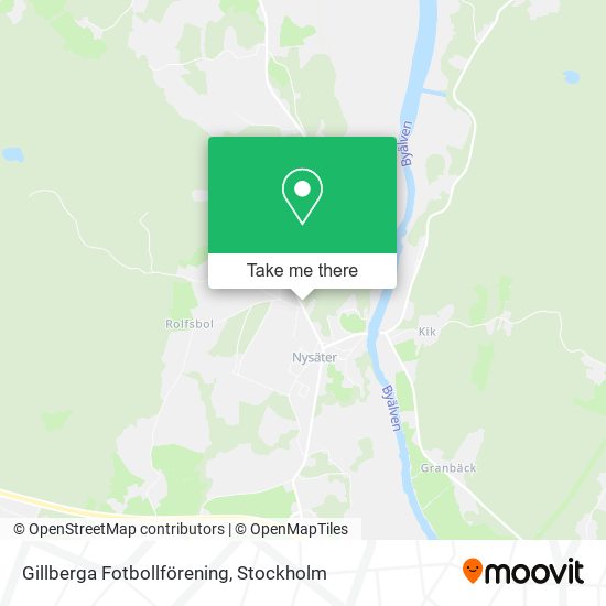 Gillberga Fotbollförening map