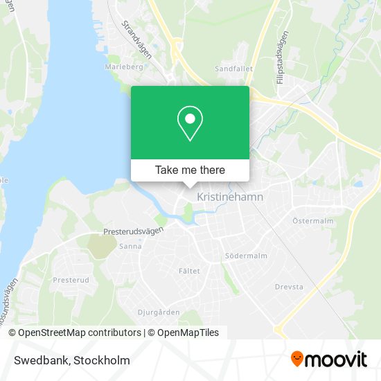 Swedbank map