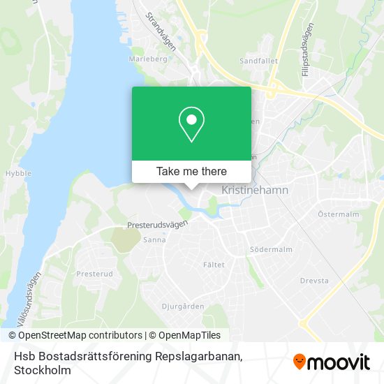 Hsb Bostadsrättsförening Repslagarbanan map