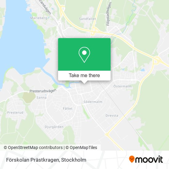 Förskolan Prästkragen map