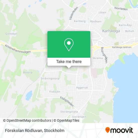 Förskolan Rödluvan map