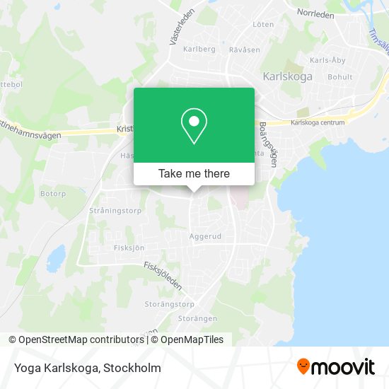 Yoga Karlskoga map