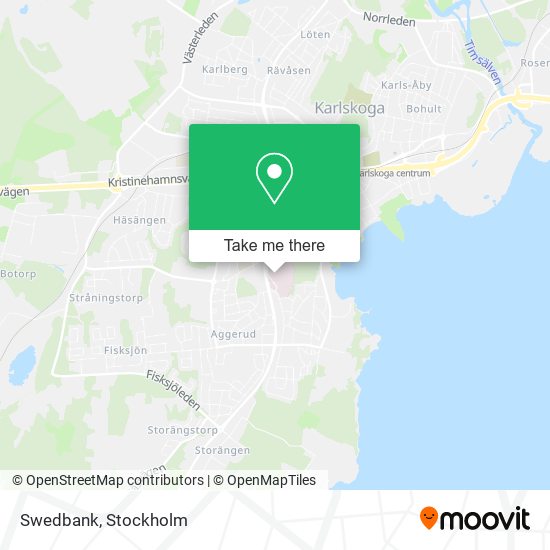 Swedbank map