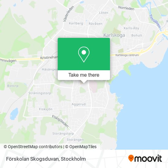 Förskolan Skogsduvan map