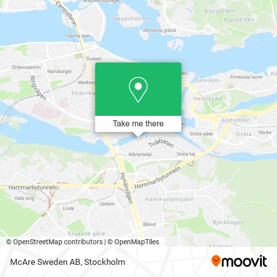 McAre Sweden AB map