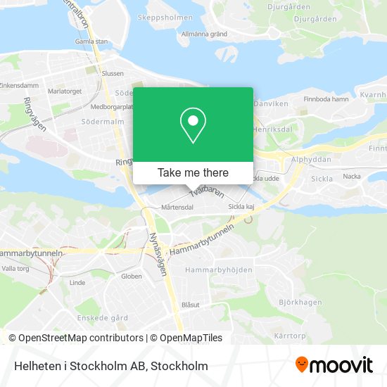 Helheten i Stockholm AB map