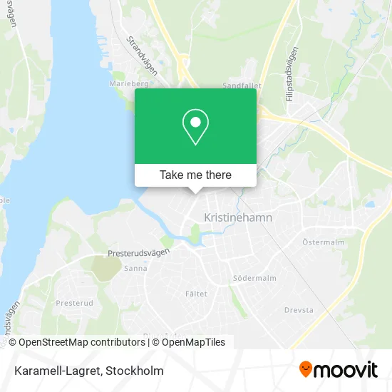 Karamell-Lagret map