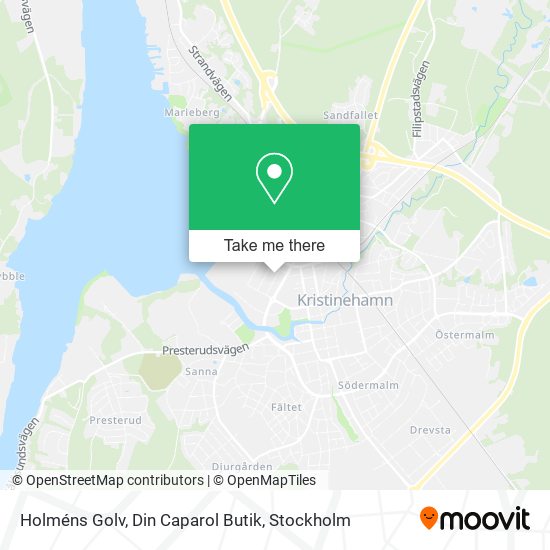 Holméns Golv, Din Caparol Butik map