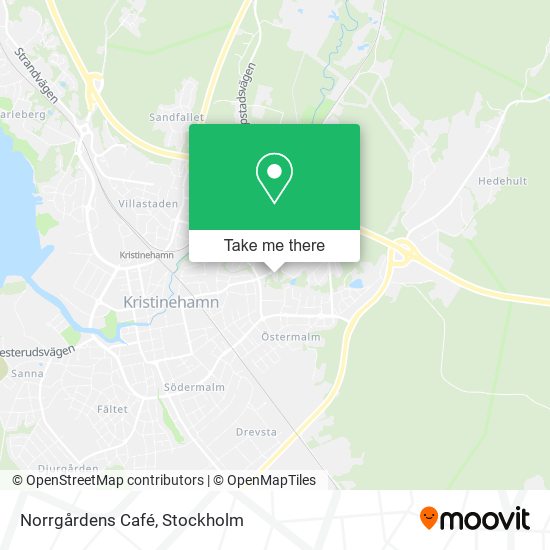 Norrgårdens Café map