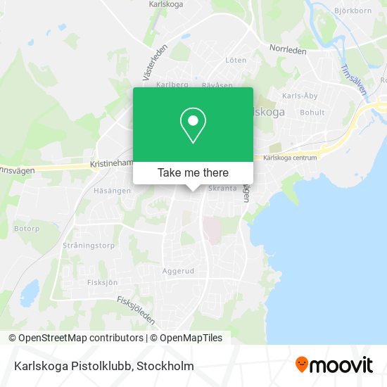 Karlskoga Pistolklubb map