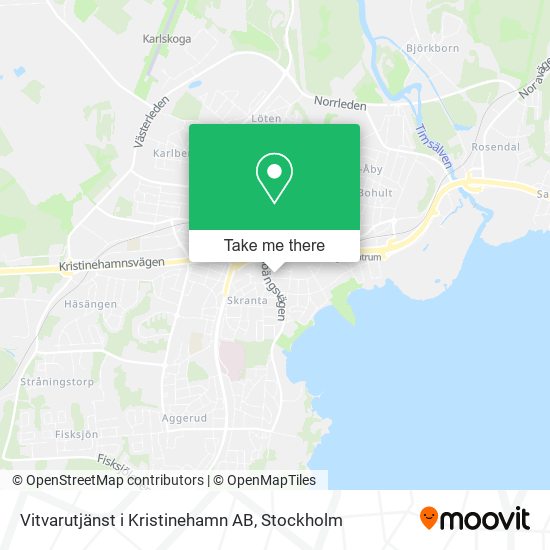 Vitvarutjänst i Kristinehamn AB map