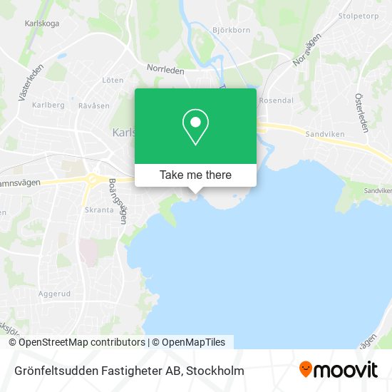 Grönfeltsudden Fastigheter AB map