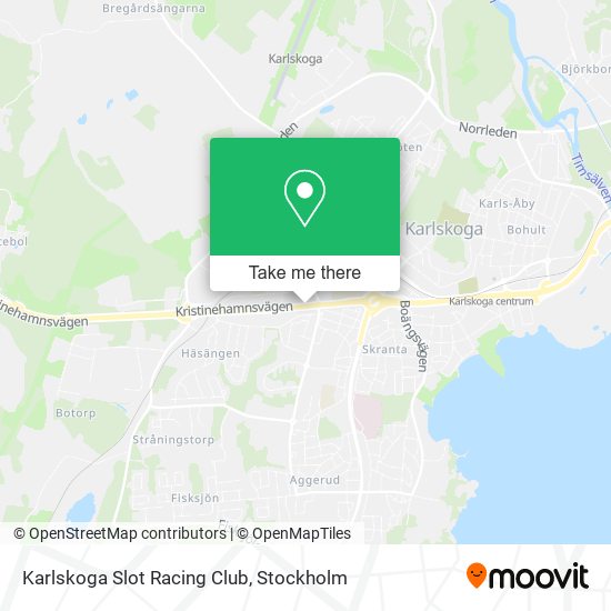 Karlskoga Slot Racing Club map