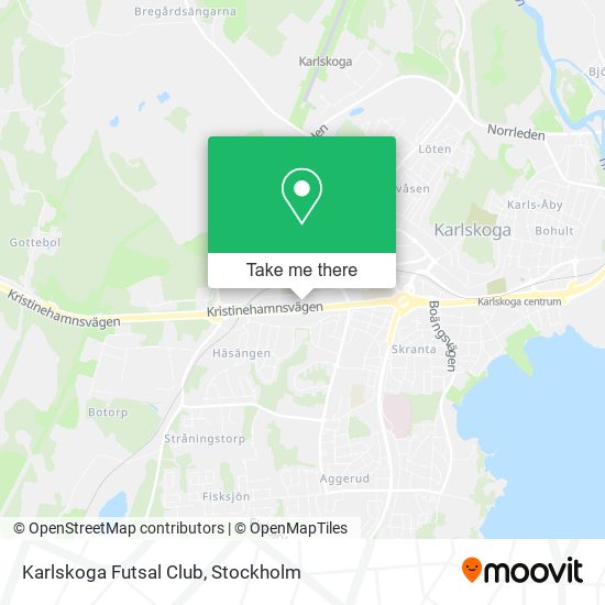 Karlskoga Futsal Club map