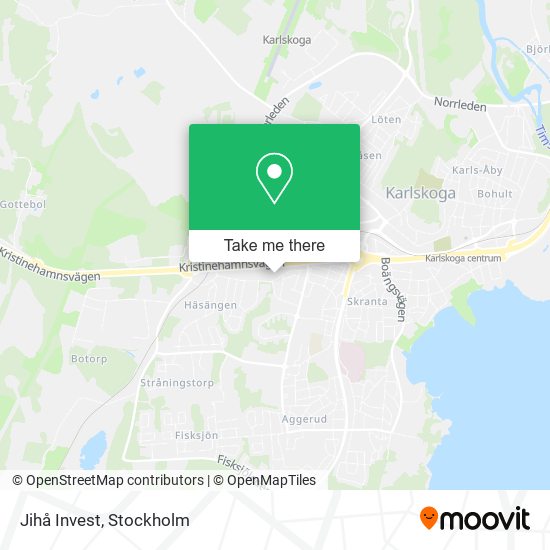 Jihå Invest map