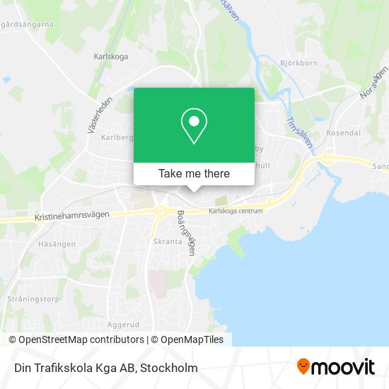 Din Trafikskola Kga AB map